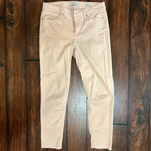 Calvin klein cream pink work pants